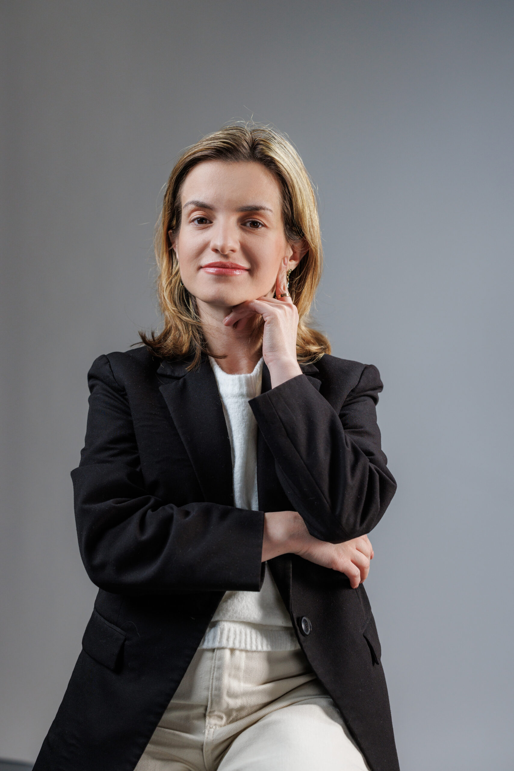 Corporate portrait in studio