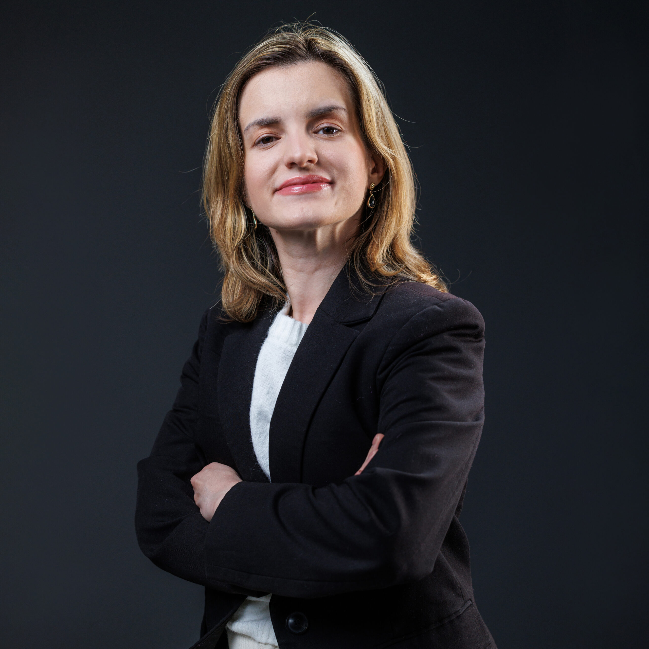 Corporate studio portrait